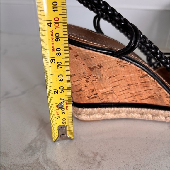 Cole Haan Black Slingback Sandals - Picture 5 of 9